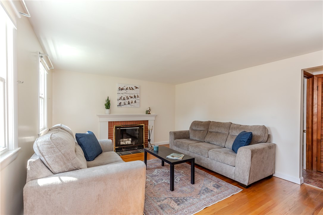 15 Drake Road Warwick, RI 02888 - Photo 7 of 48 Living room with fireplace