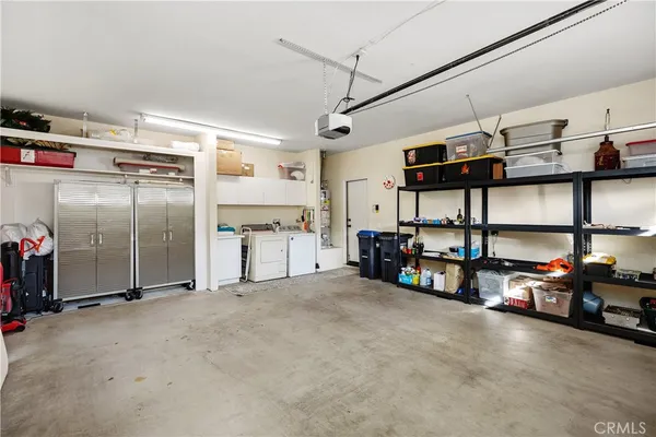 a view of storage and utility room