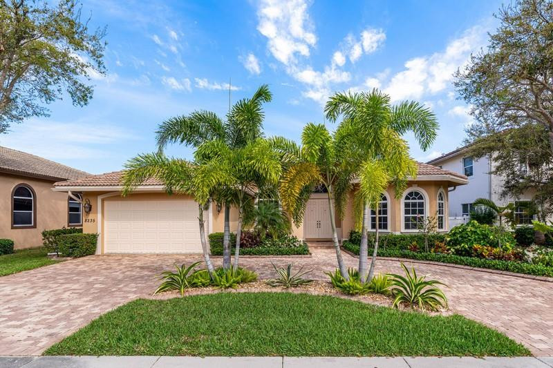 8235 Southwest 51st Street Cooper City, FL 33328 - Photo 2 of 29 Circluar driveway, lushly landscaped!