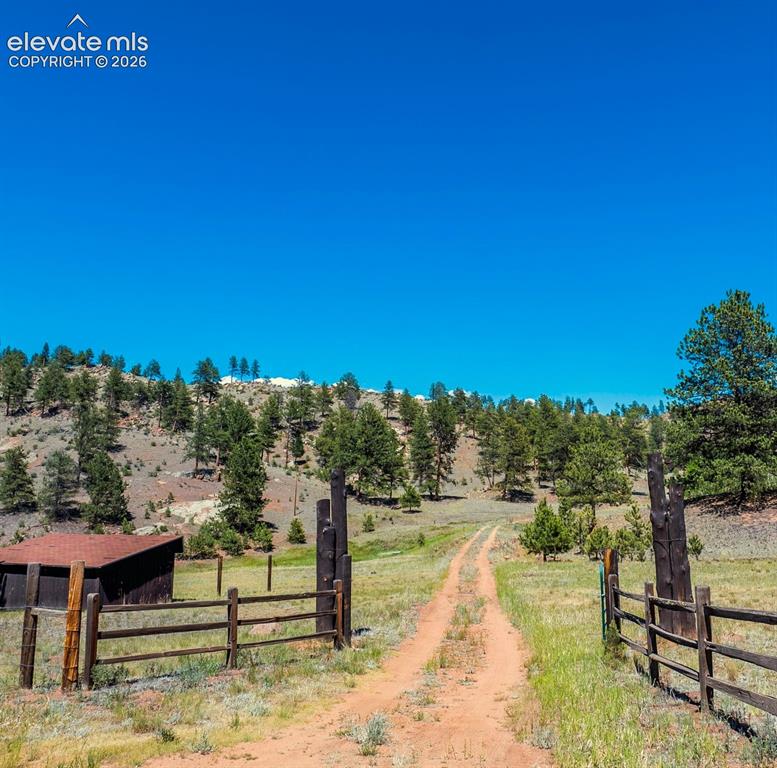 146 Toms Ranch Rd Lake Lake George, CO 80827 - Photo 2 of 30 Gate to property