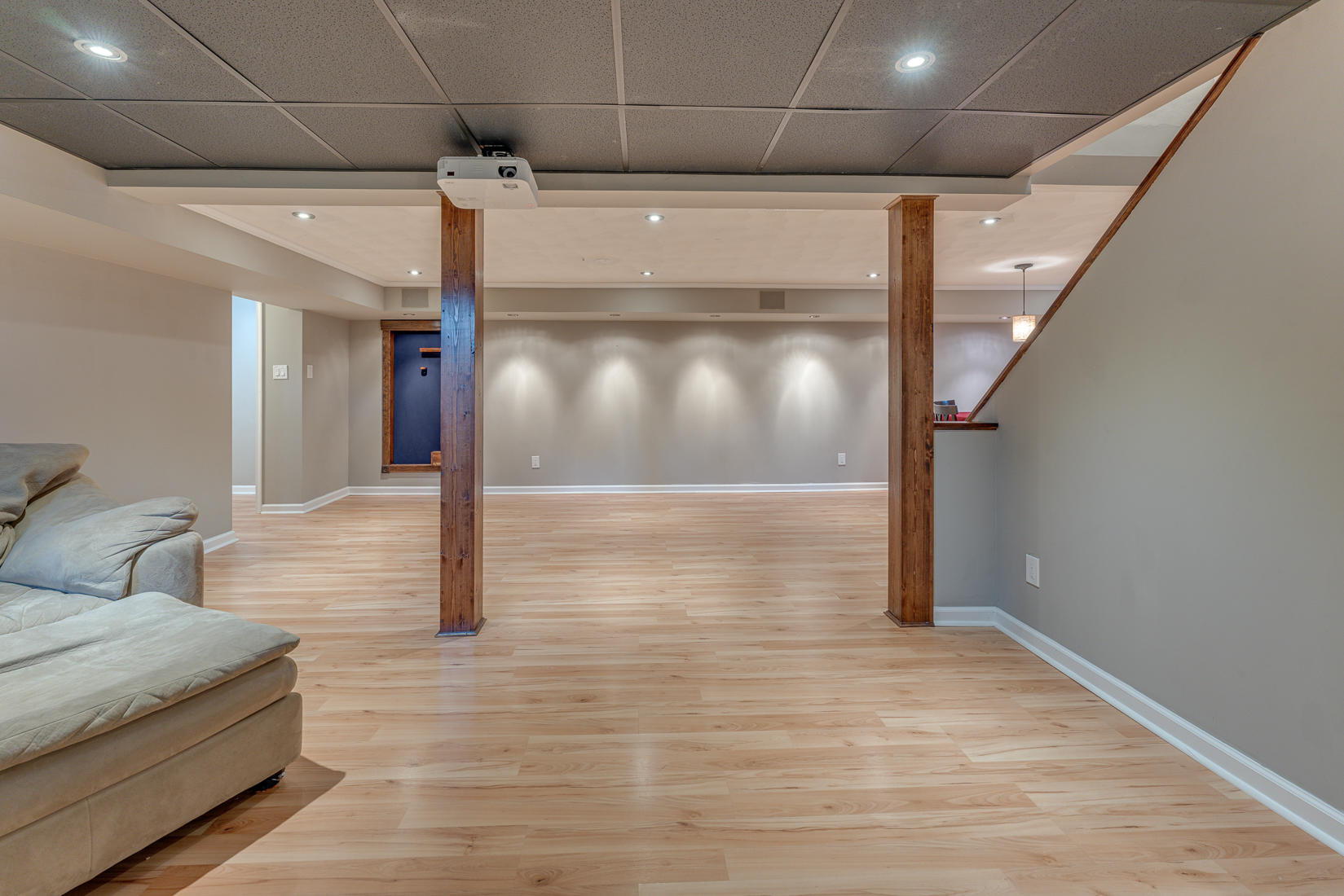 4736 Showalter Road Northwest Roanoke, VA 24017 - Photo 31 of 46 Rec room on lower level