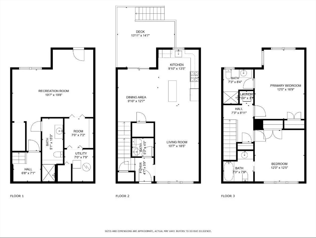 3 Spotted Turtle Path, Unit 242 Canton, MA 02021 - Photo 36 of 36 a picture of a floor plan