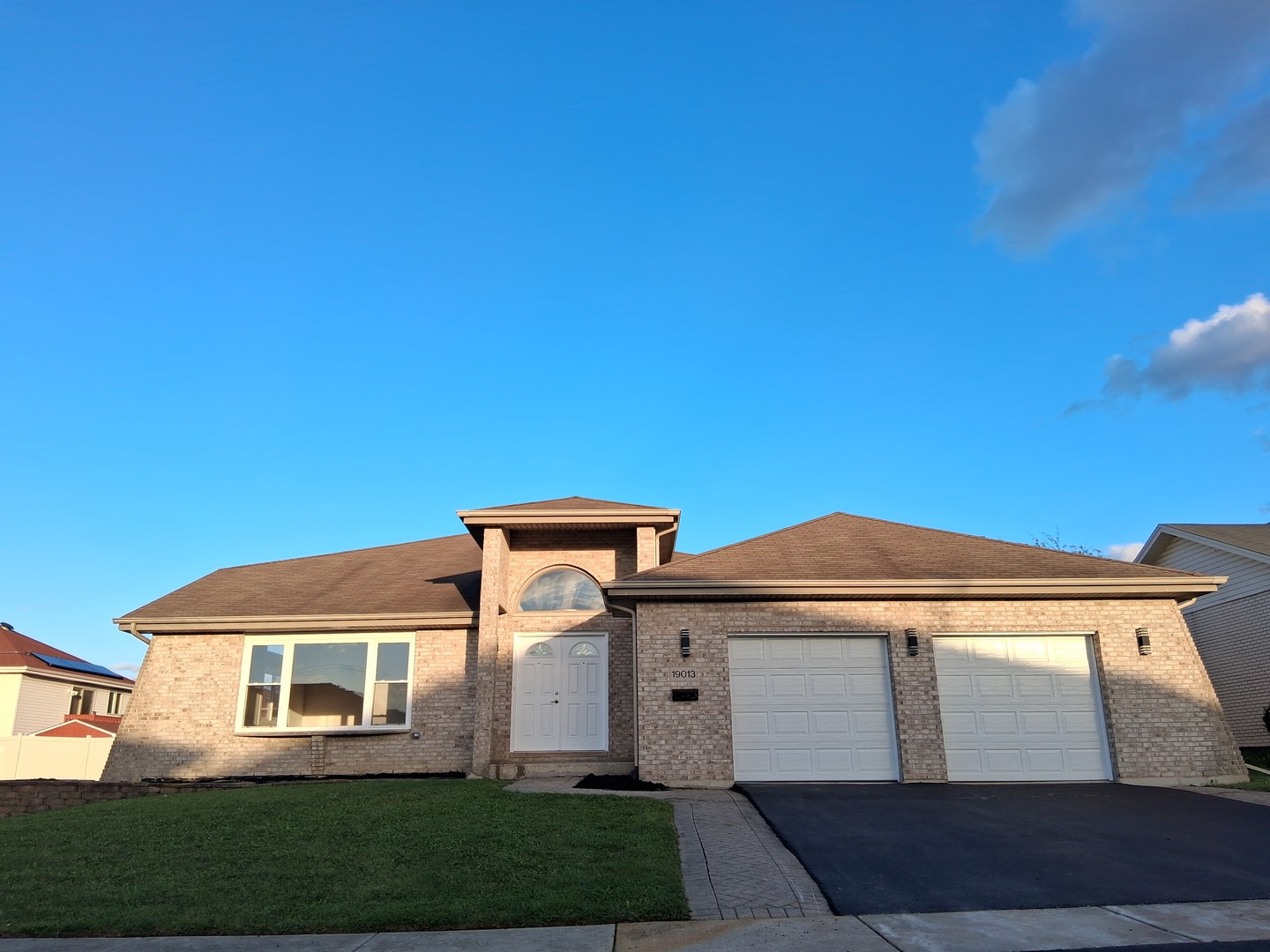 19013 Amlin Lane Country Club Hills, IL 60478 - Photo 1 of 20 a front view of a house with a yard
