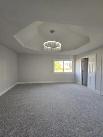 a view of empty room and window