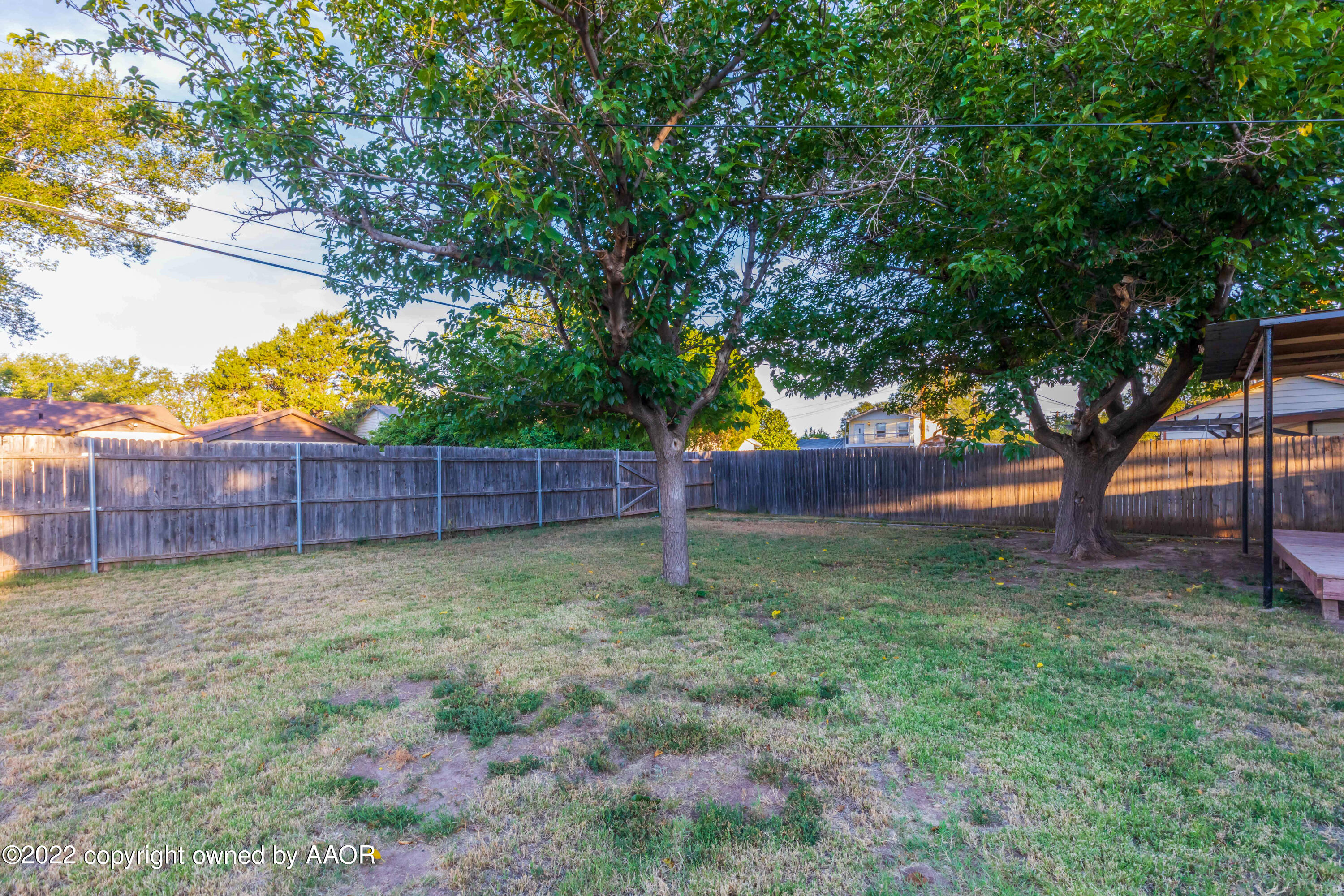 4302 Cline Road Amarillo, TX 79110 - Photo 25 of 26 BACKYARD 3