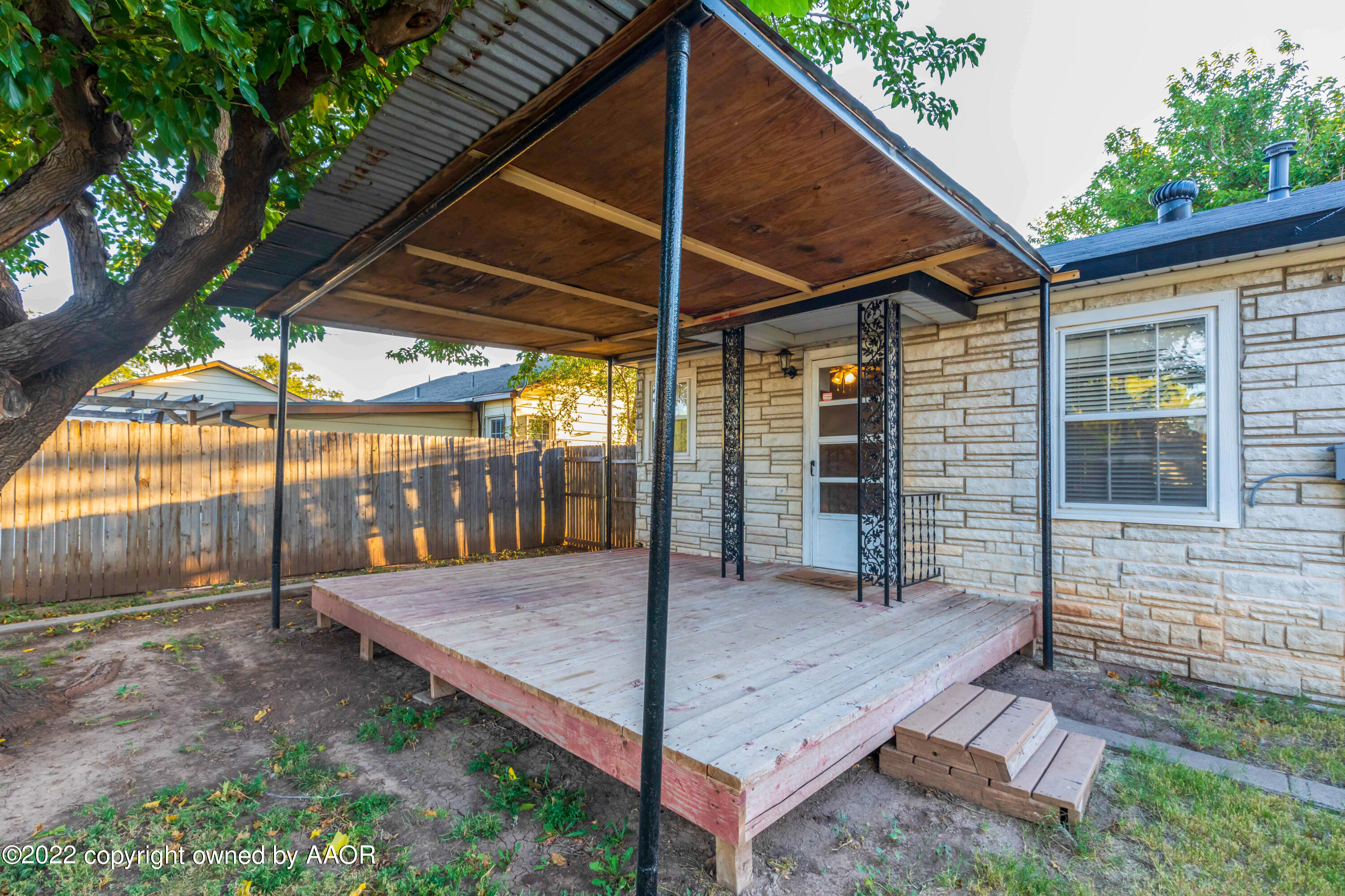 4302 Cline Road Amarillo, TX 79110 - Photo 4 of 26 PATIO 2