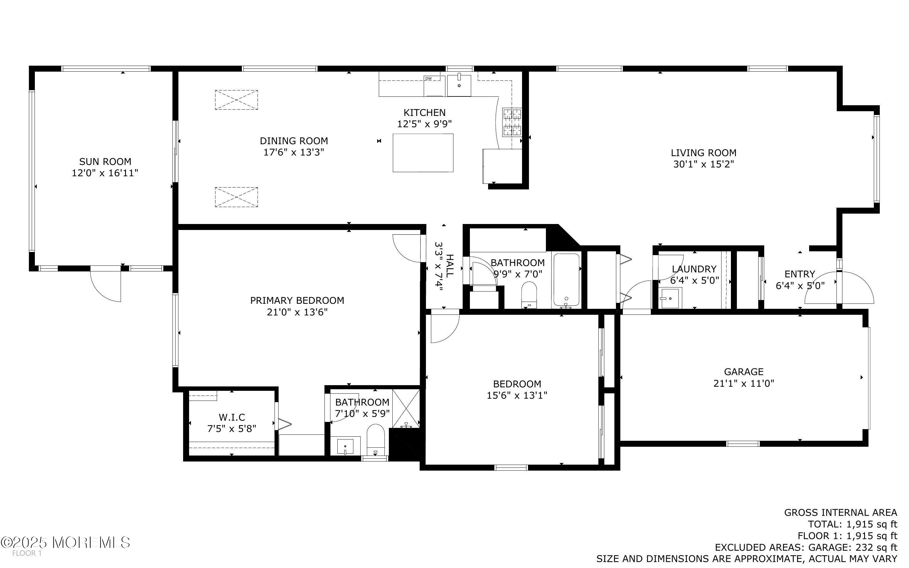 1618 Crimson Road Toms River, NJ 08755 - Photo 33 of 33 floor plan