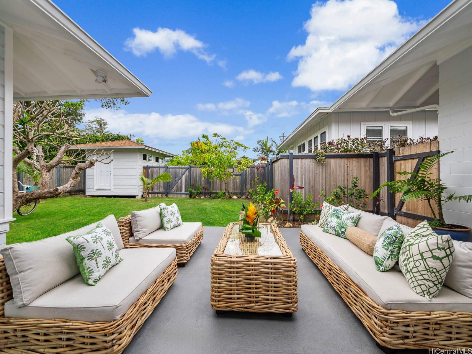 244 Awakea Road Kailua, HI 96734 - Photo 19 of 25 Backyard off of main house.