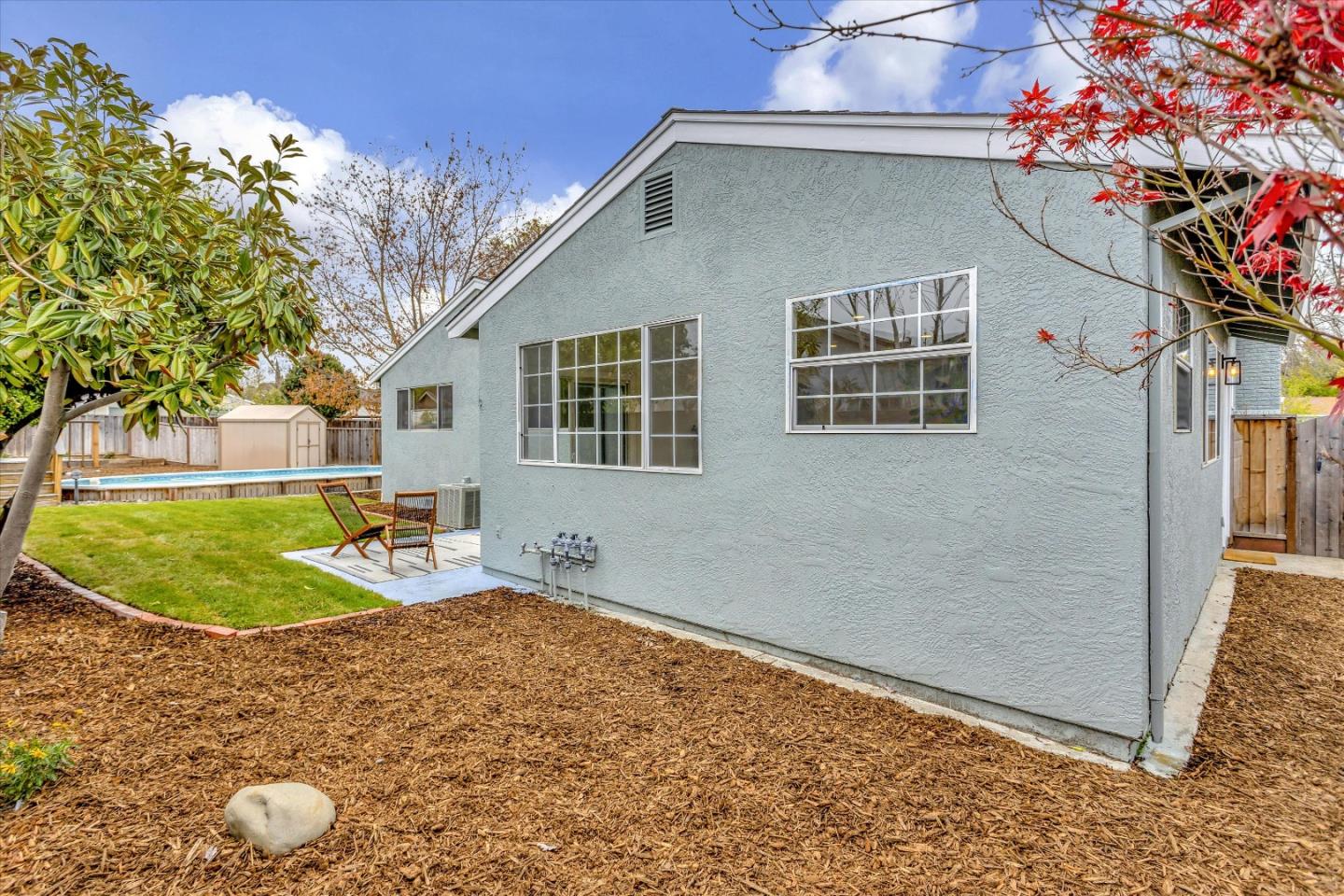 2860 Encinitas Court San Jose, CA 95132 - Photo 35 of 45 a view of a house with a backyard
