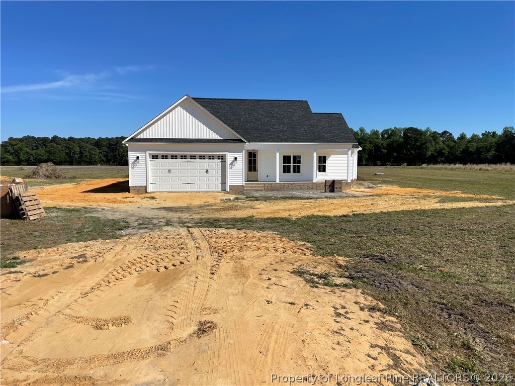 Front with wrap around porch