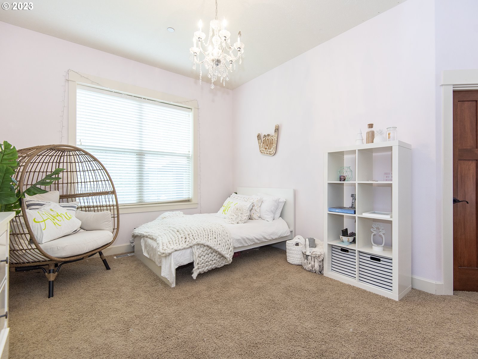30316 Southeast Lusted Road Gresham, OR 97080 - Photo 18 of 30 a spacious bedroom with a bed a chair and a large window
