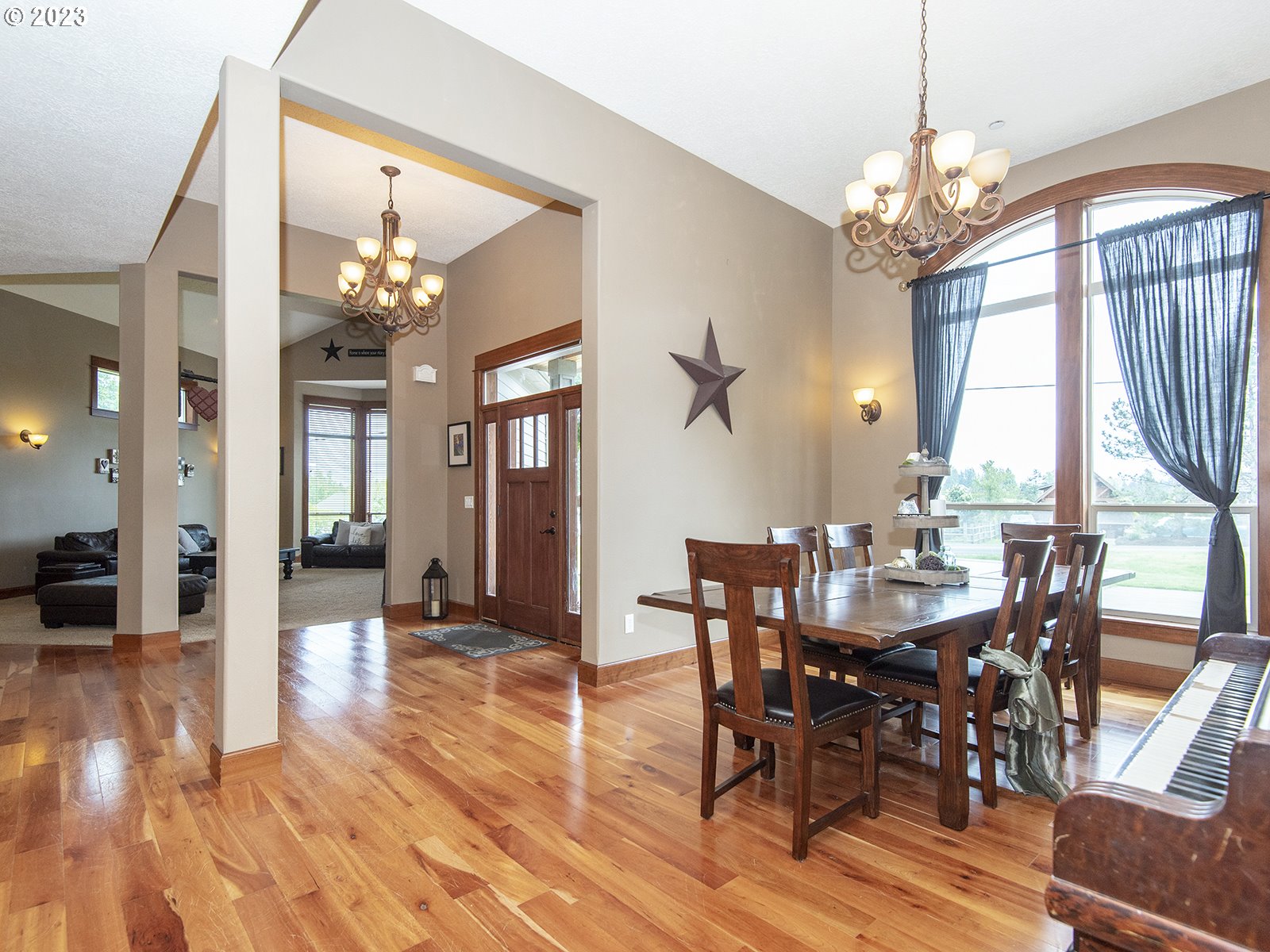30316 Southeast Lusted Road Gresham, OR 97080 - Photo 2 of 30 a view of a dining room with furniture and chandelier