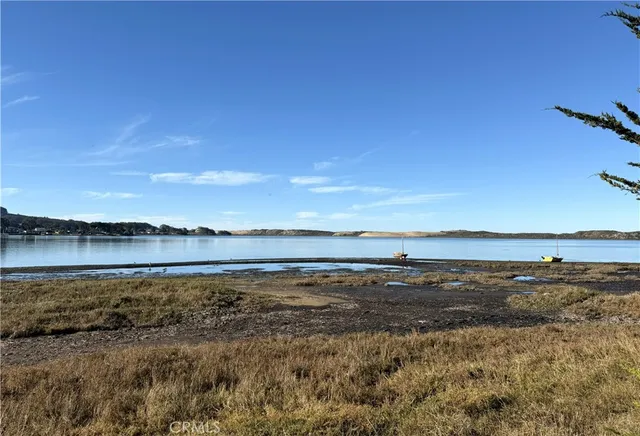 a view of an ocean from a beach