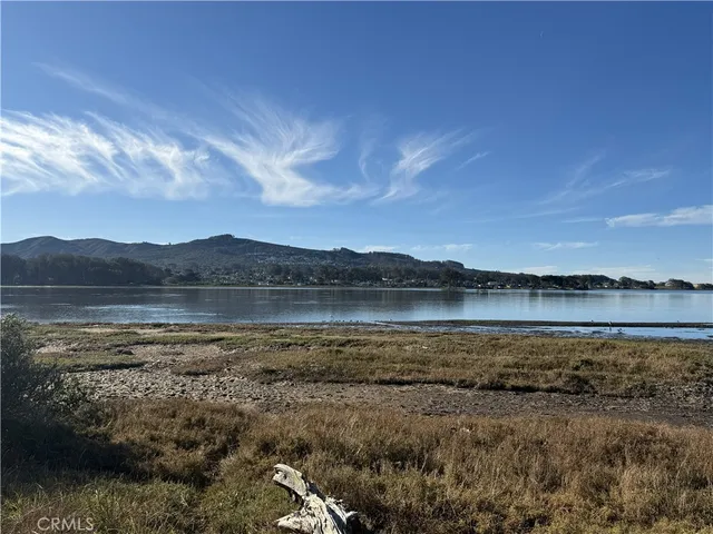 a view of lake with mountain