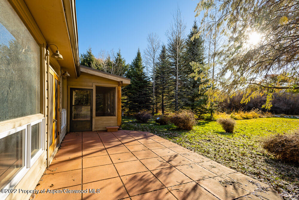 98 Lewis Lane Basalt, CO 81621 - Photo 23 of 31 a view of a garden with an empty space