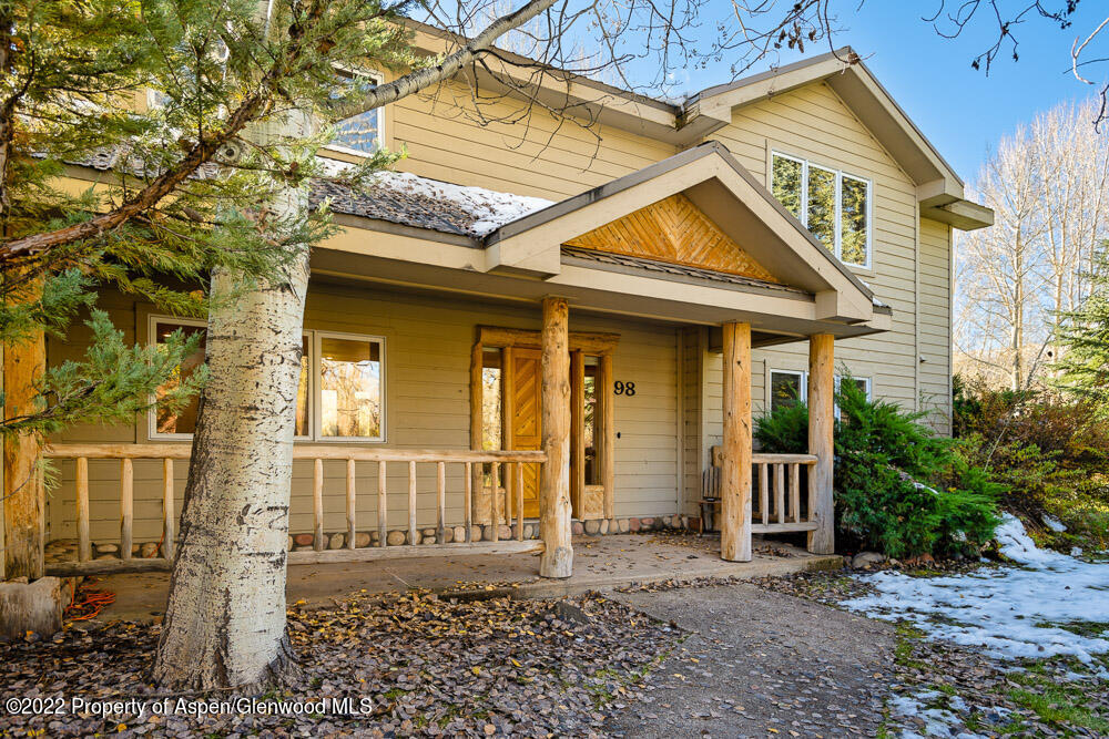 98 Lewis Lane Basalt, CO 81621 - Photo 25 of 31 a front view of a house with a yard