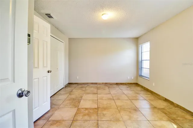 a view of a room with an empty room