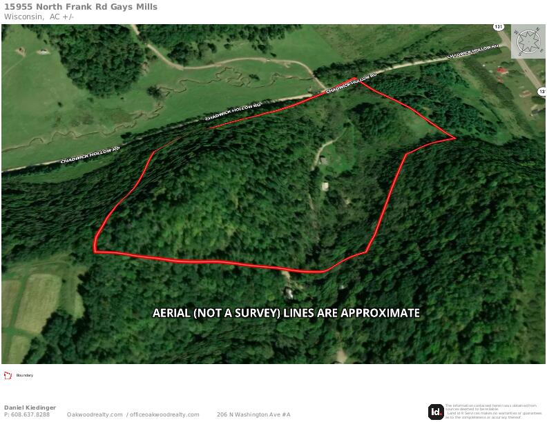 E11695 Chadwick Hollow Road Liberty, WI 54664 - Photo 48 of 49 3D Aerial