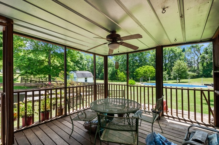 4039 Arno Road Franklin, TN 37064 - Photo 39 of 58 a view of a balcony with furniture