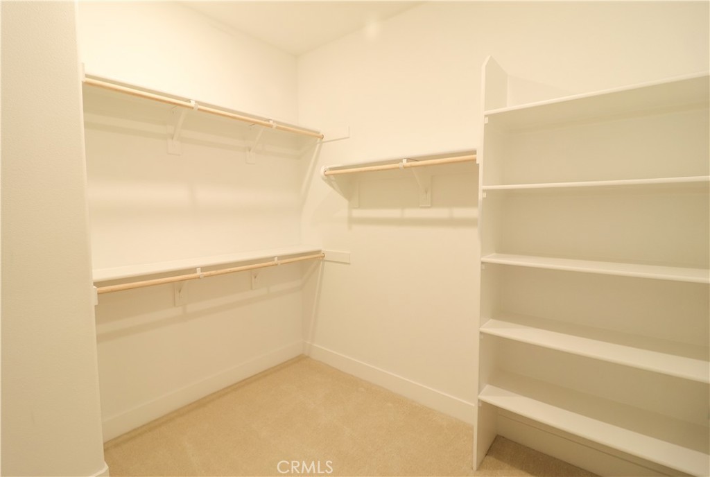 647 Gadwall Irvine, CA 92618 - Photo 16 of 29 a view of walk in closet with empty racks