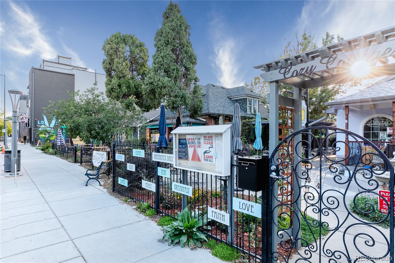 4511 Perry Street Denver, CO 80212 - Photo 29 of 36 a view of a chairs and table in the patio