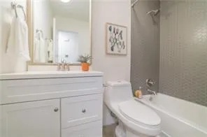 a bathroom with a sink and a toilet
