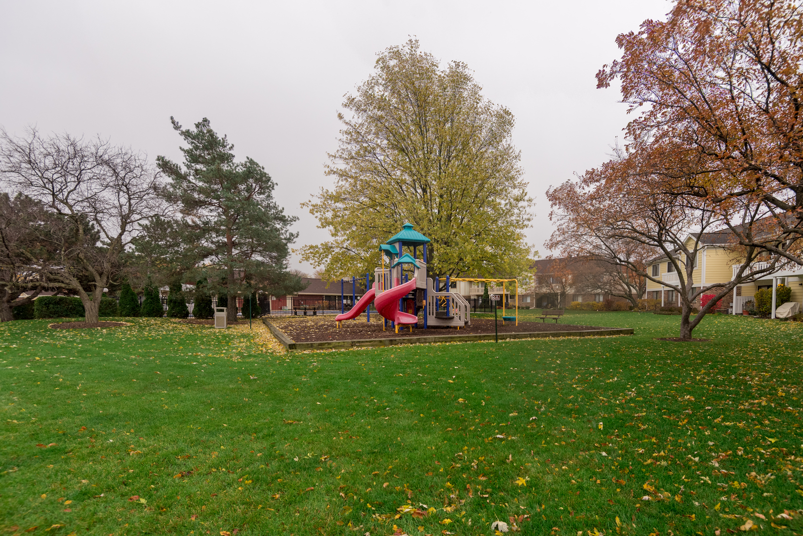 1115 Scanlon Drive, Unit B1 Wheeling, IL 60090 - Photo 12 of 12 a view of a park with large trees