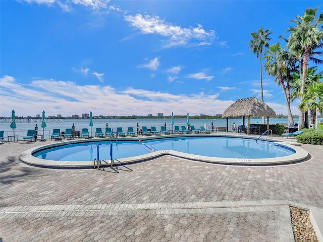 a view of lake and mountain
