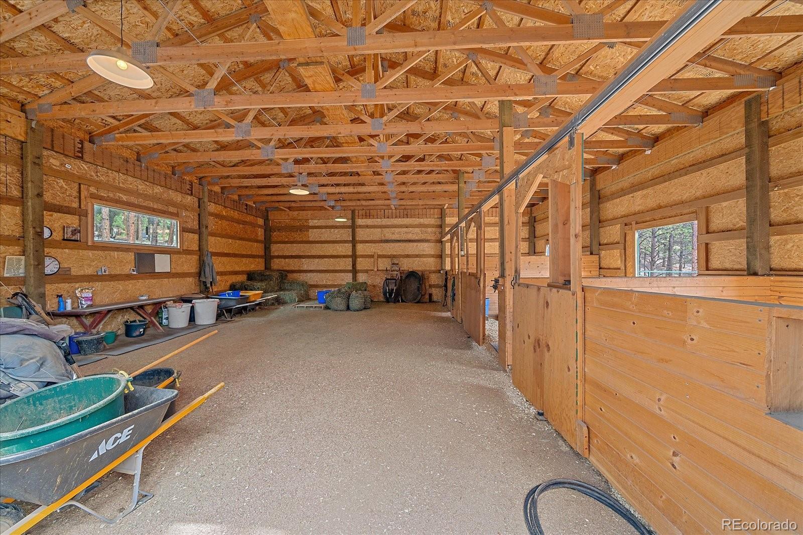104 Six Bits Street Bailey, CO 80421 - Photo 31 of 46 a view of a room with gym equipment