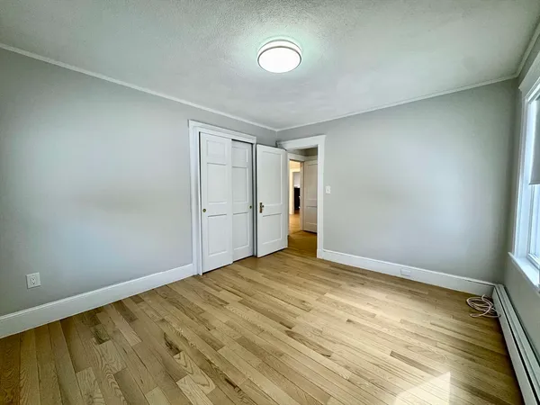 wooden floor in an empty room