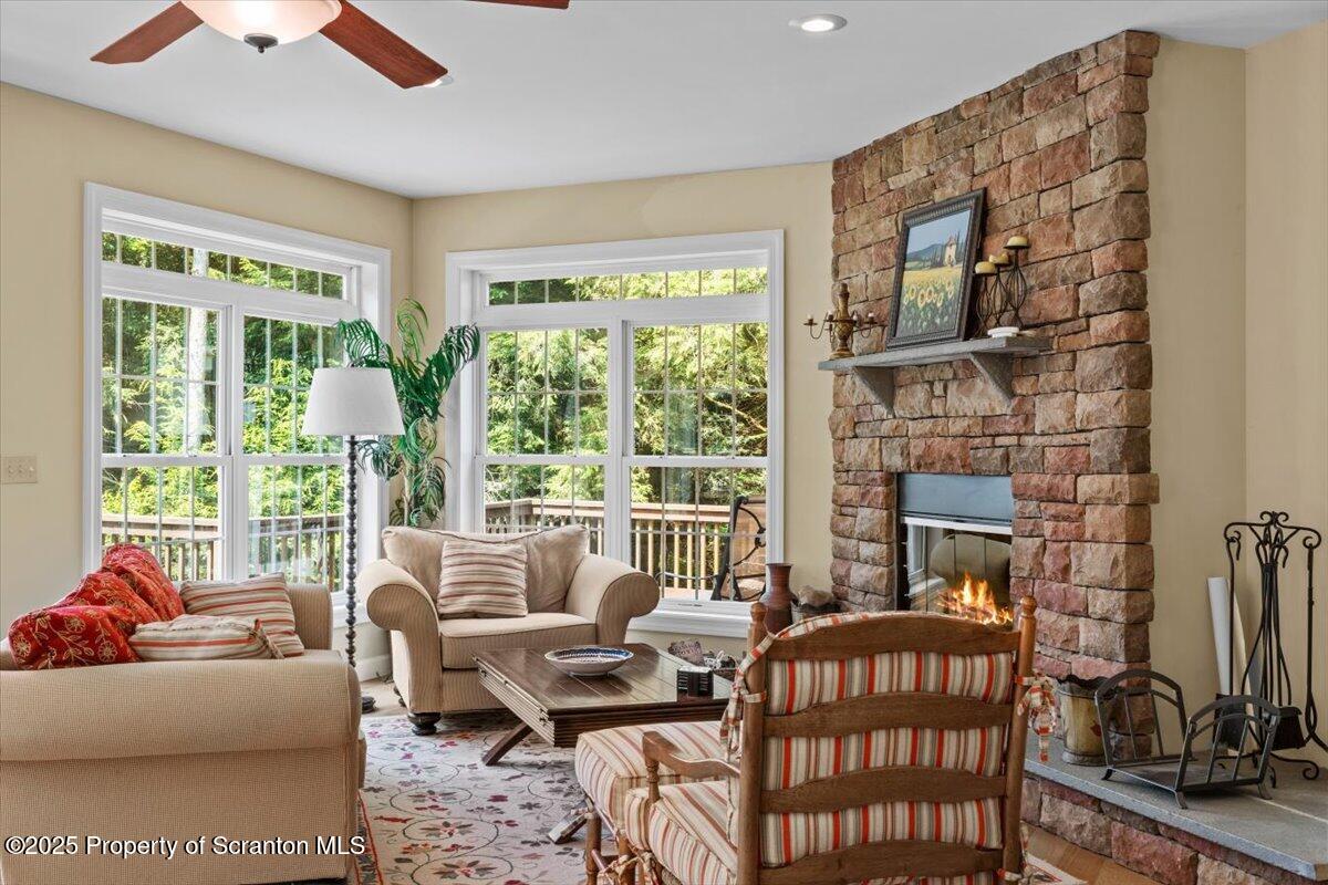 65 Run A Muck Lane Thompson, PA 18465 - Photo 17 of 53 Living room