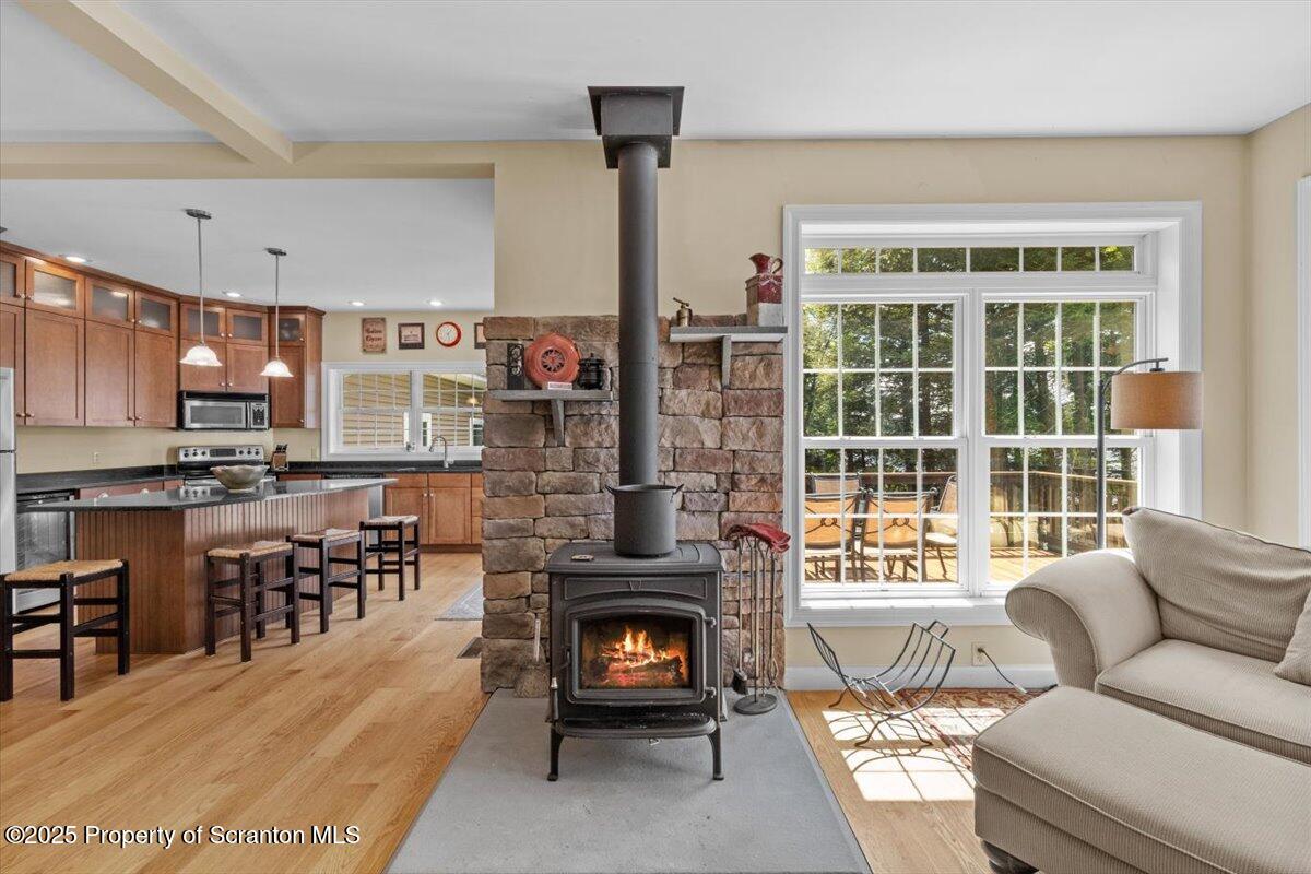65 Run A Muck Lane Thompson, PA 18465 - Photo 21 of 53 Wood stove