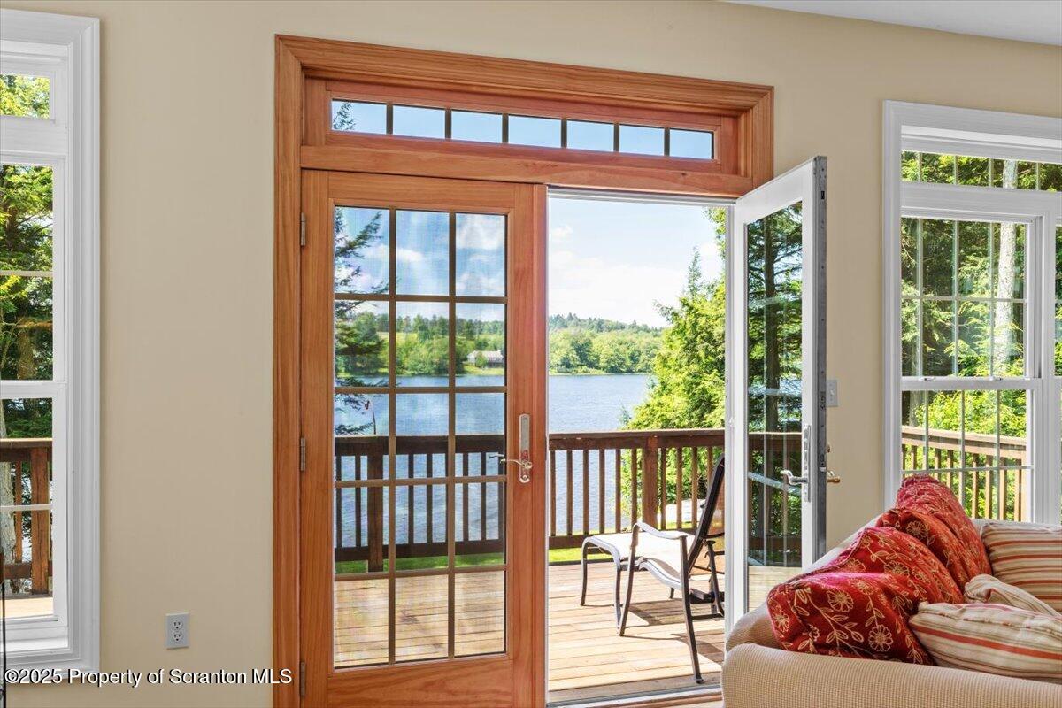 65 Run A Muck Lane Thompson, PA 18465 - Photo 24 of 53 Doors to deck