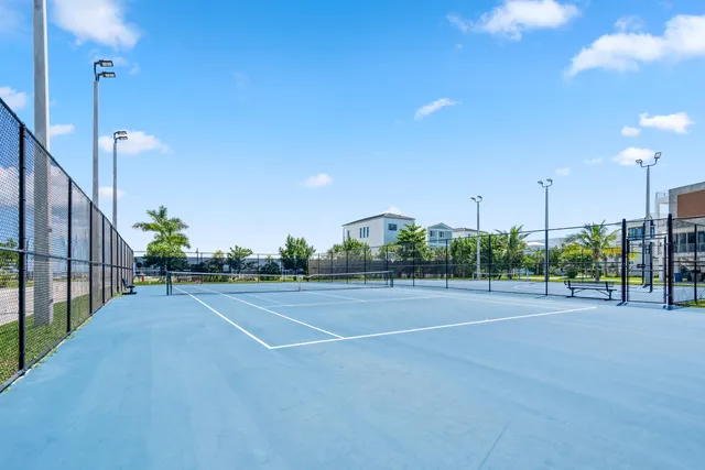 a view of a basketball court