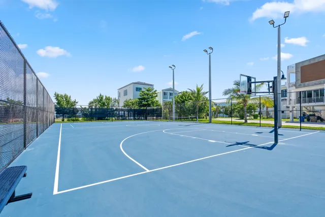 a view of a tennis court