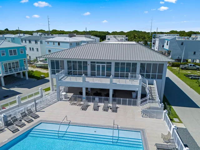 a outdoor space with furniture