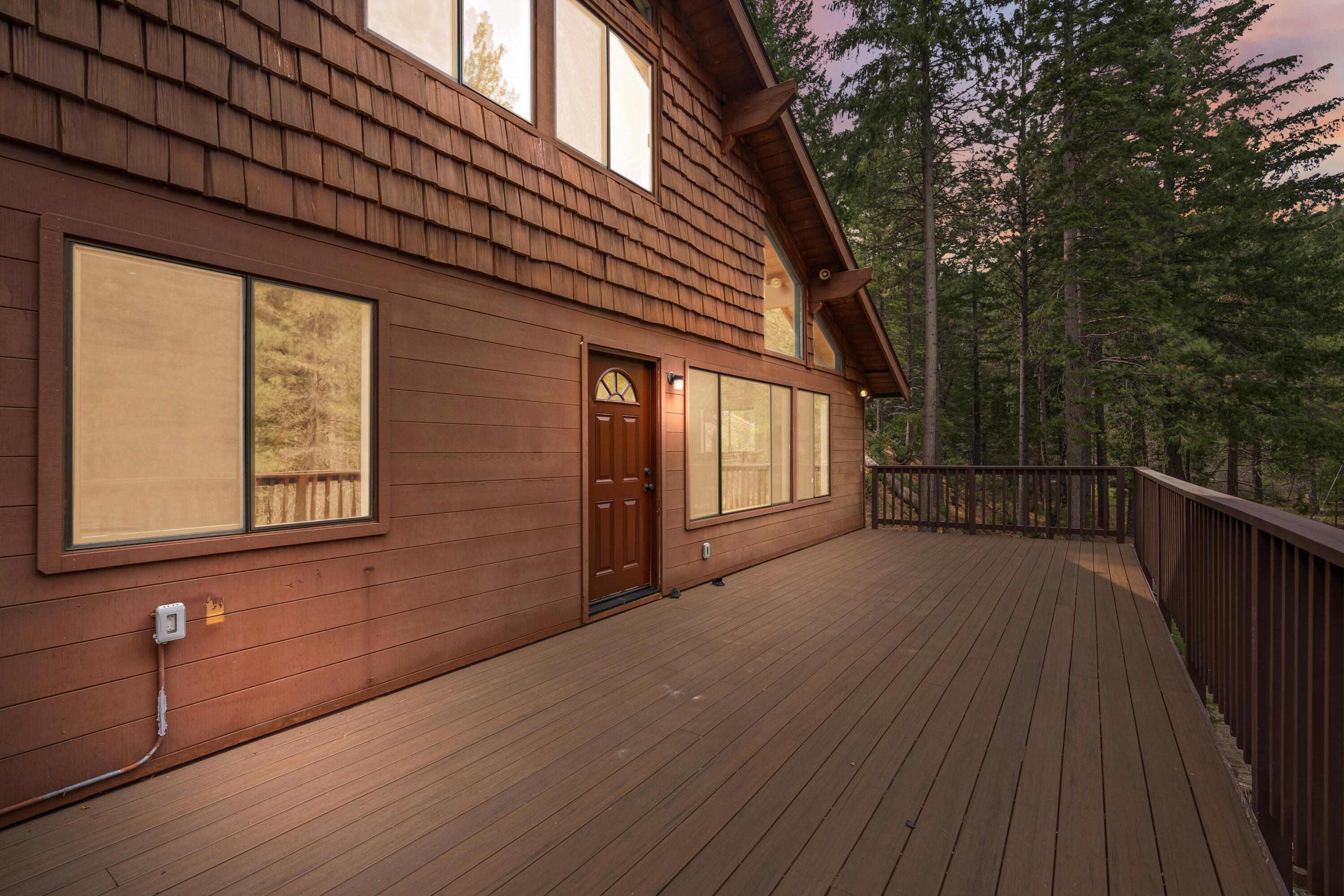 2120 Pack Trail Mount Shasta, CA 96067 - Photo 70 of 92 a view of a house with a deck