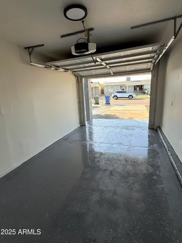 a view of water heater room