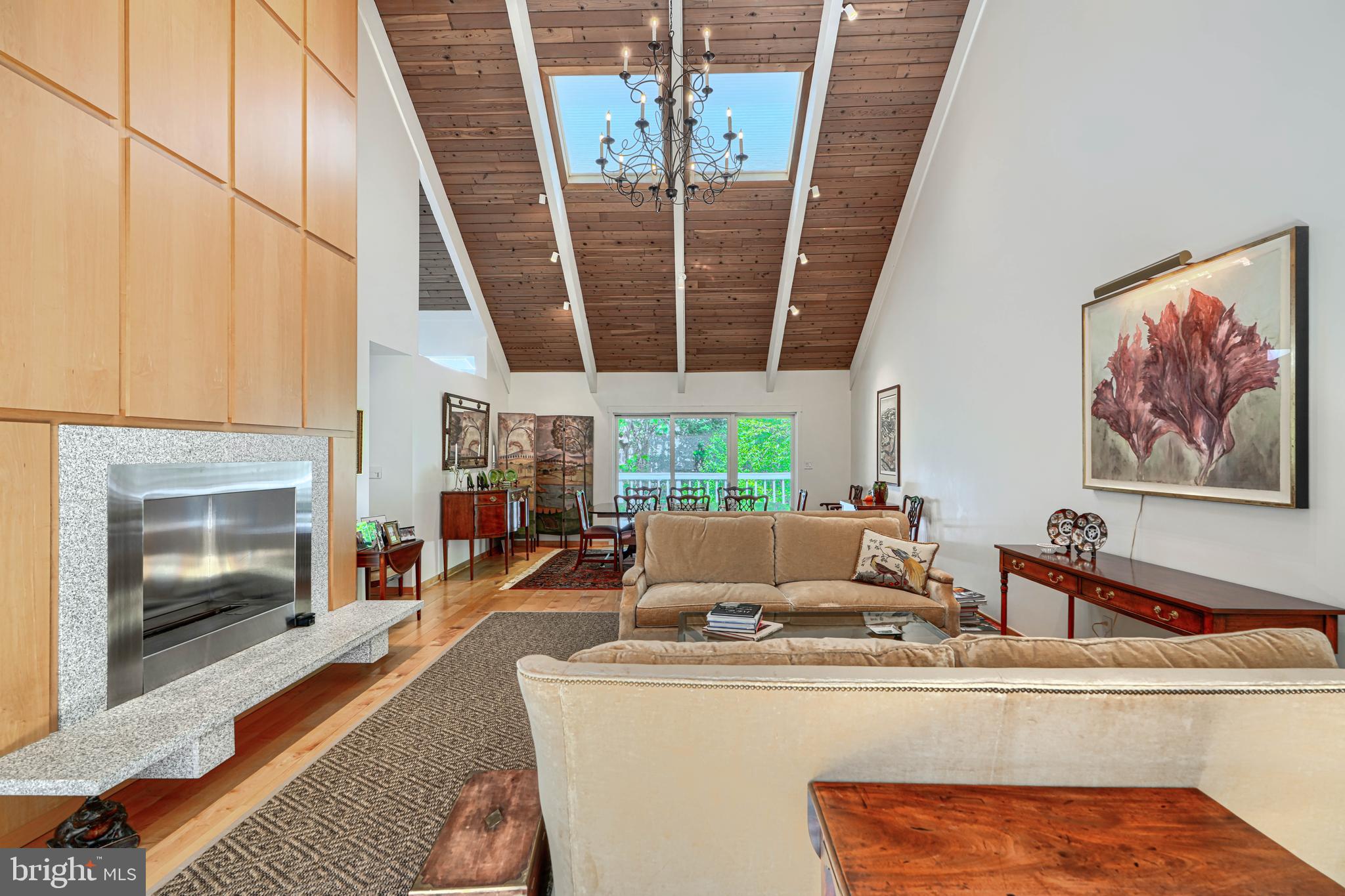 2504 Stone Mill Road Baltimore, MD 21208 - Photo 25 of 123 View towards dining area, deck and backyard