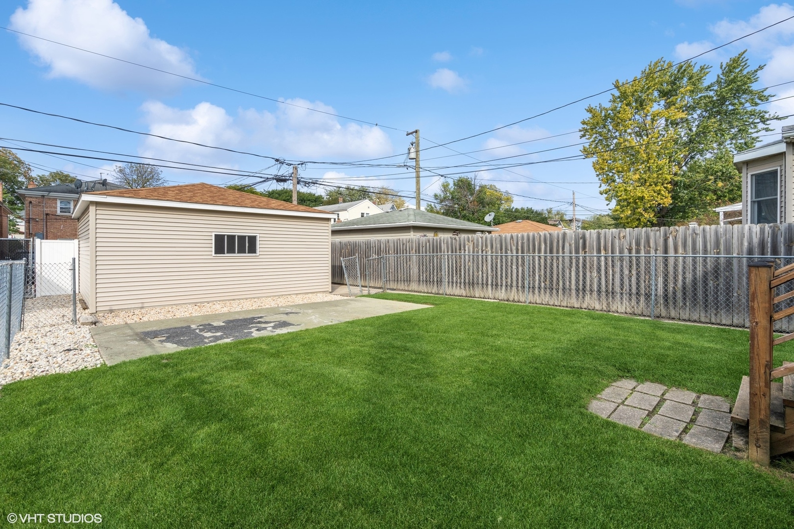1437 Elgin Avenue Forest Park, IL 60130 - Photo 13 of 13 a view of a backyard with a garden