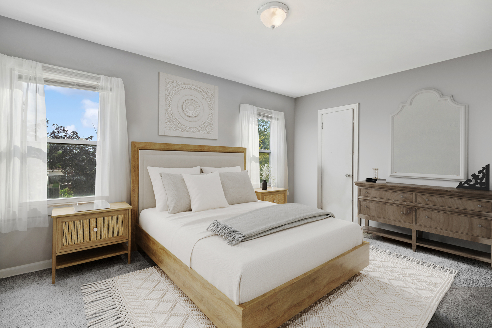 1437 Elgin Avenue Forest Park, IL 60130 - Photo 6 of 13 a bedroom with a bed and window