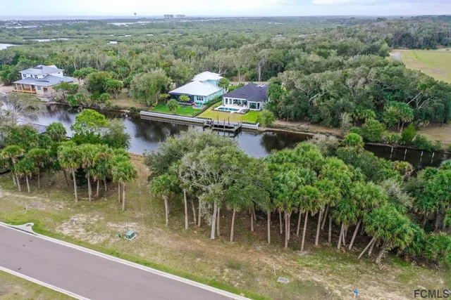 a view of a lake with a mountain view