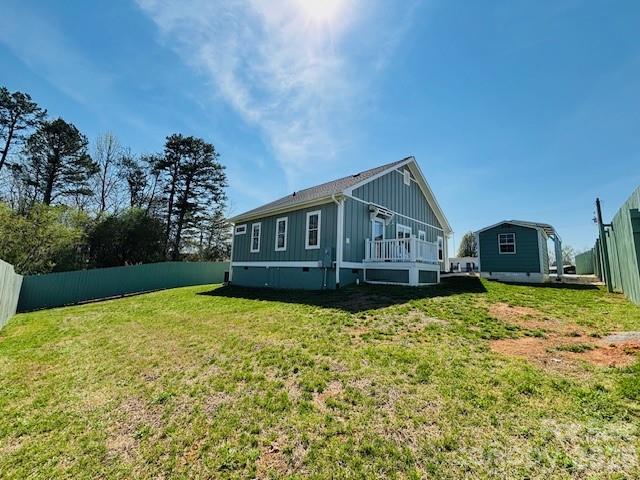 278 Right Prong Road Ellenboro, NC 28040 - Photo 37 of 47 a house view with a garden space