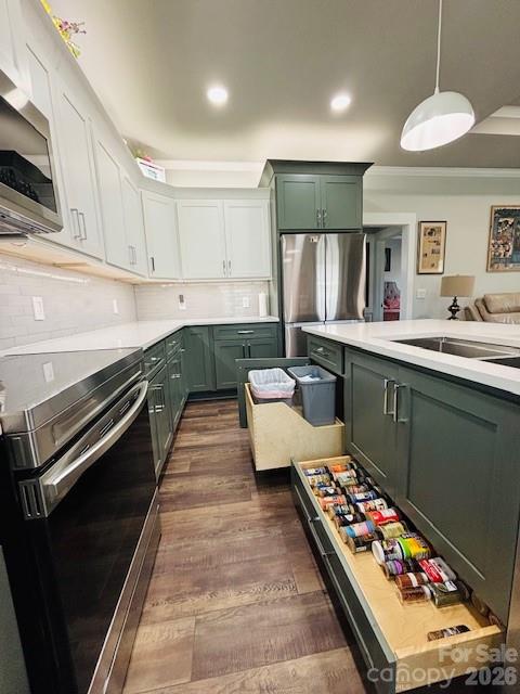 278 Right Prong Road Ellenboro, NC 28040 - Photo 7 of 47 a large kitchen with lots of counter space