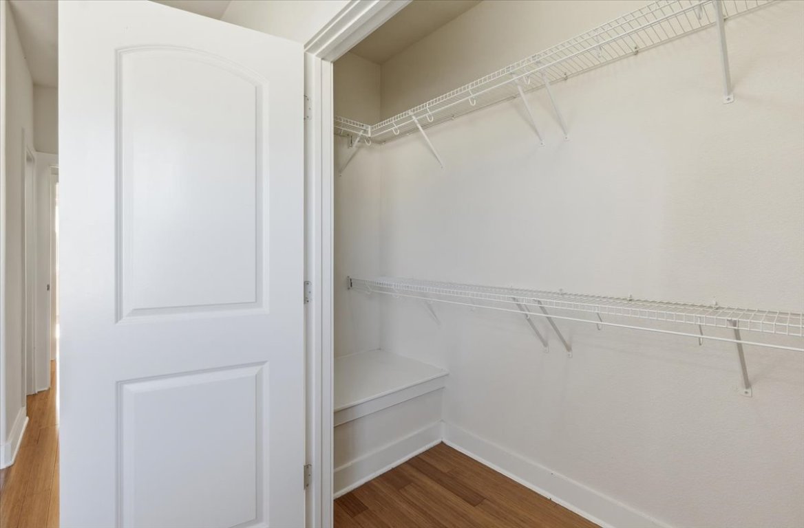 13420 Lyndhurst Street, Unit 807 Austin, TX 78729 - Photo 22 of 29 a view of an empty walk in closet