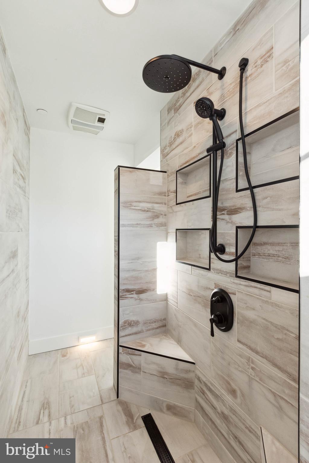 4362 Brubaker Way, Unit (LOT 5) Ijamsville, MD 21754 - Photo 32 of 37 Stunning tile in upper shower.