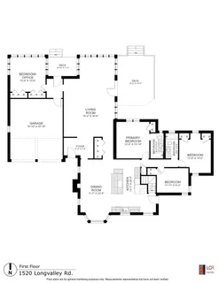 a picture of a floor plan
