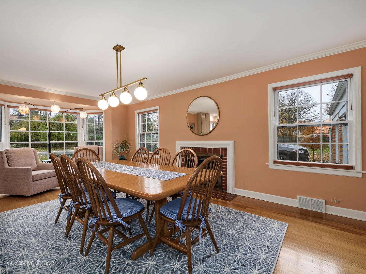 1520 Longvalley Road Glenview, IL 60025 - Photo 10 of 35 a view of a dining room with furniture window and wooden floor