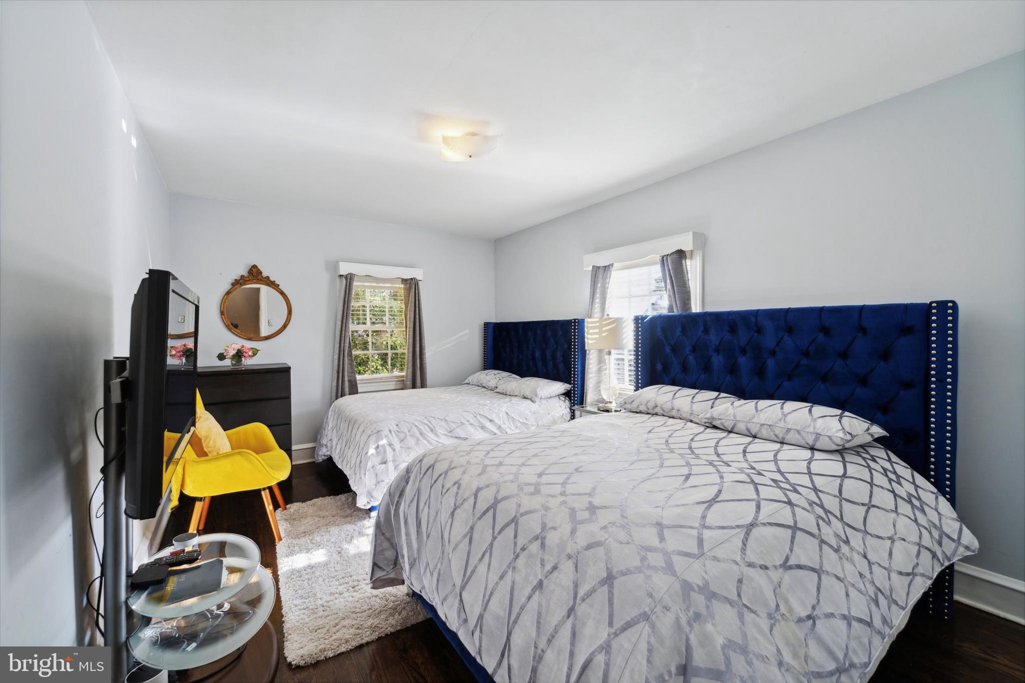 559 Broadview Road Upper Darby, PA 19082 - Photo 11 of 16 a bedroom with a bed and dresser