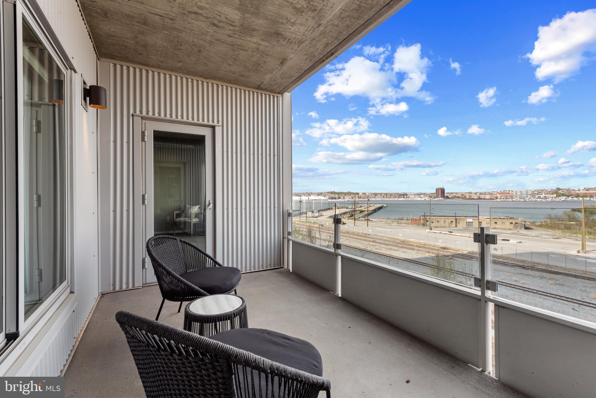 1200 Steuart Street, Unit 416 Baltimore, MD 21230 - Photo 36 of 37 a view of outdoor space with seating space